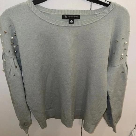 NWT INC Beaded Embellished Sweater - Picture 2 of 8